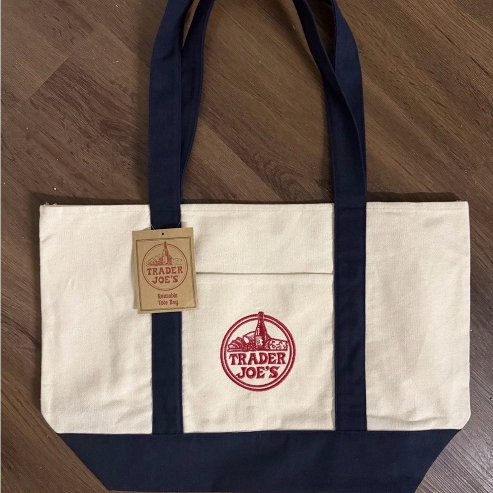 Trader Joe's Canvas Tote Bag